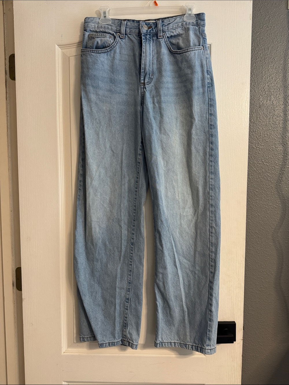Cotton On Light Blue Wide-Leg Jeans — Relaxed Flare